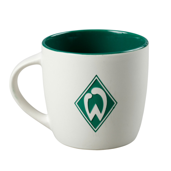 Werder Bremen - Tasse Logo weiß